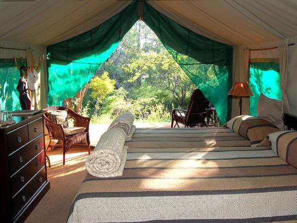 Mashatu Tented Camp - Bedroom